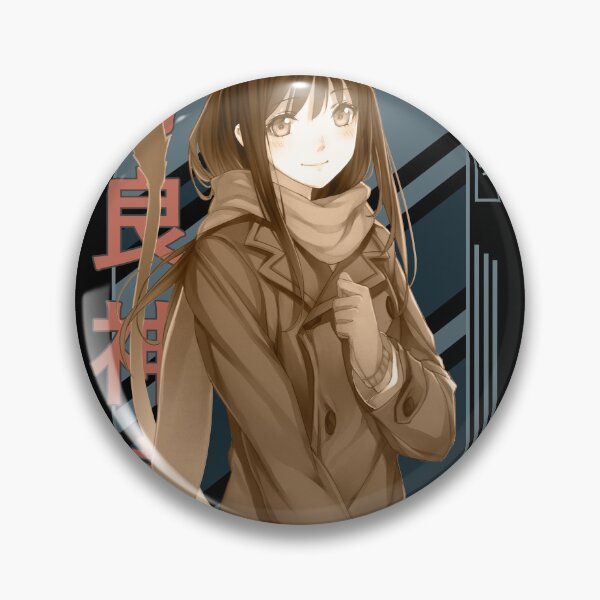 Item preview, Hiyori Iki Noragami Retro Blue Black Design  designed and sold by Wafusaurus.