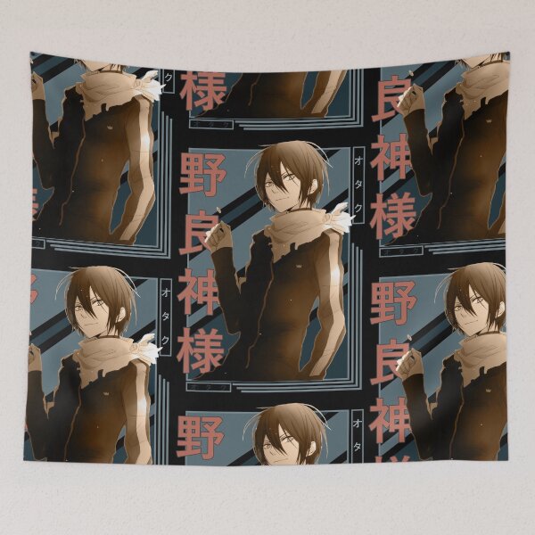 Item preview, Yato Noragami Retro Blue Black Design  designed and sold by Wafusaurus.
