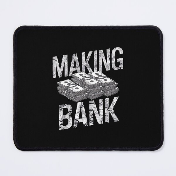 Item preview, Making Bank Cash Slang Graphic Tee - Money, Wealth, Hustle Shirt designed and sold by HOMEDESIGNPRINT.