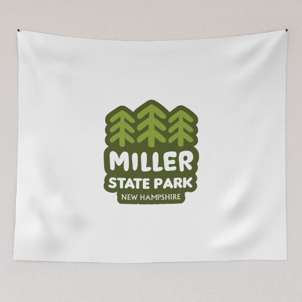 Item preview, Miller State Park New Hampshire Green Trees designed and sold by bivenart.