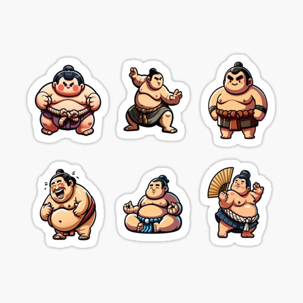 Item preview, Japanese Sumo Wrestler designed and sold by VortexCreative.