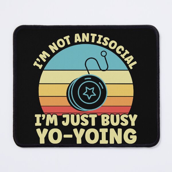 Item preview, I'm Busy Yo-Yoing Funny Yo-Yo Player designed and sold by BlueBerry-Pengu.
