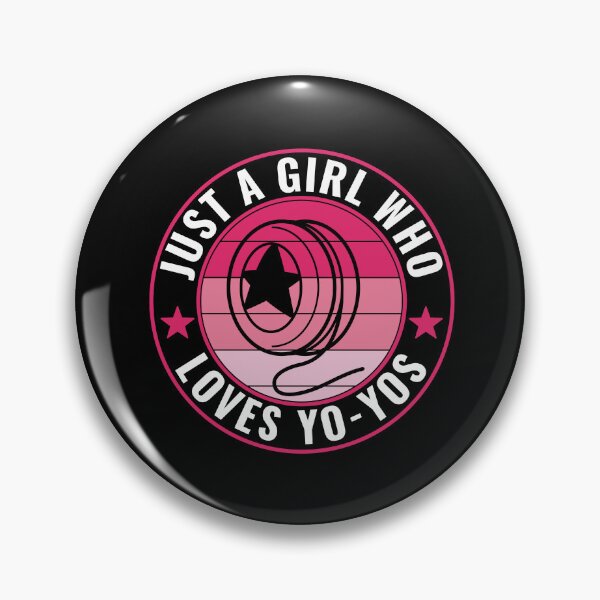 Item preview, Just a Girl who Loves Yo-Yos Women Funny designed and sold by BlueBerry-Pengu.