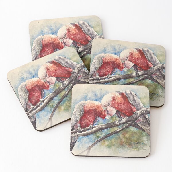 Item preview, Galah pair  designed and sold by TerriMacArt.