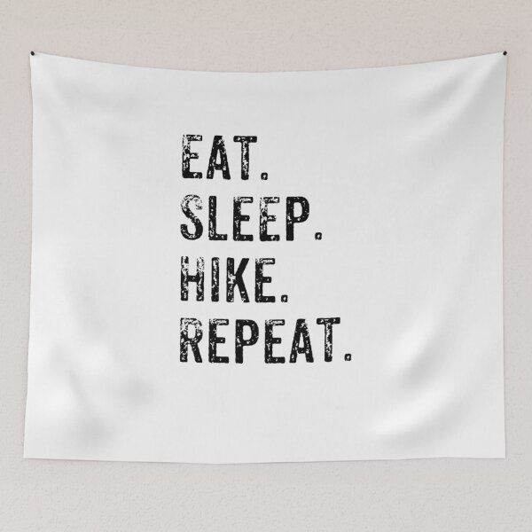 Item preview, Eat Sleep Hike Repeat Gifts designed and sold by WUOdesigns.