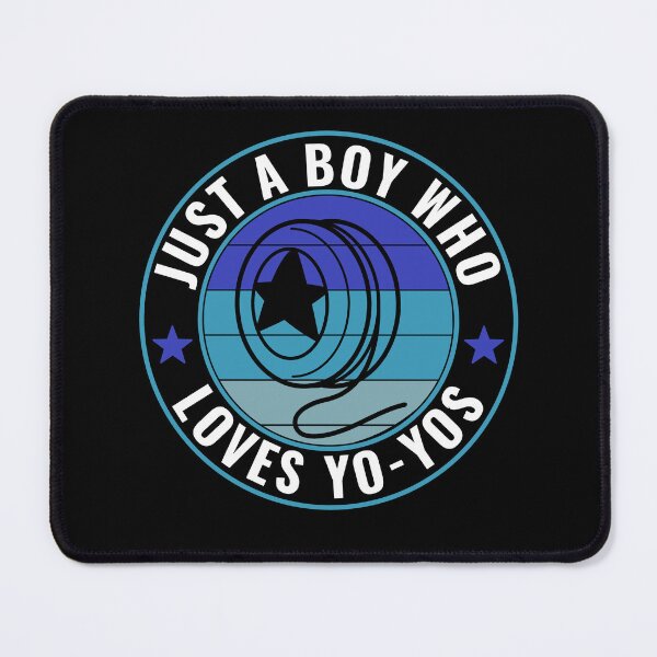 Item preview, Just a Boy who Loves Yo-Yos  Funny Yoyoing designed and sold by BlueBerry-Pengu.