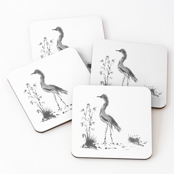 Item preview, Sumi-e Heron designed and sold by nateheins.