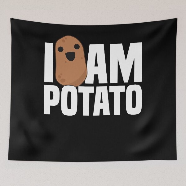 Item preview, I Am Potato - Funny Potato Shirt, Food Humor Vegetable Gift designed and sold by 14thFloor.