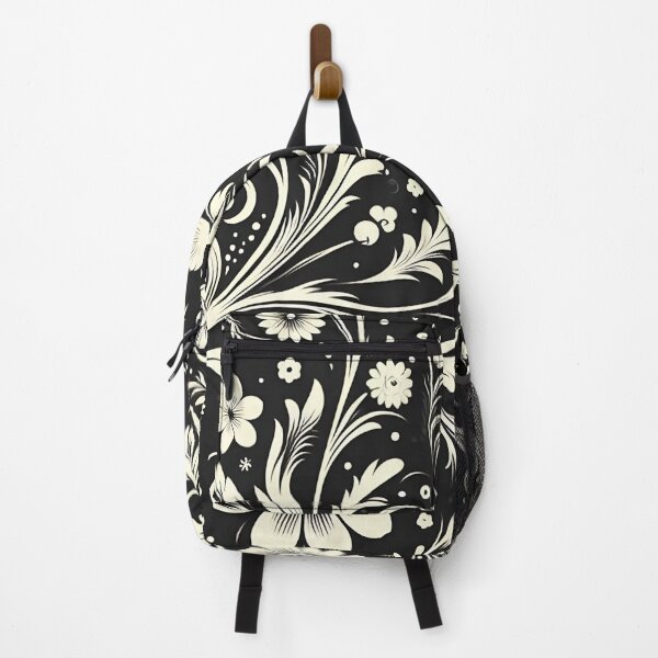 Item preview, Black and White Floral Pattern  designed and sold by GraphicsClub.