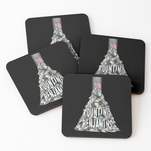 Item preview, Counting Benjamins Cash Slang Shirt - Money, Wealth, USA Flag Design designed and sold by HOMEDESIGNPRINT.