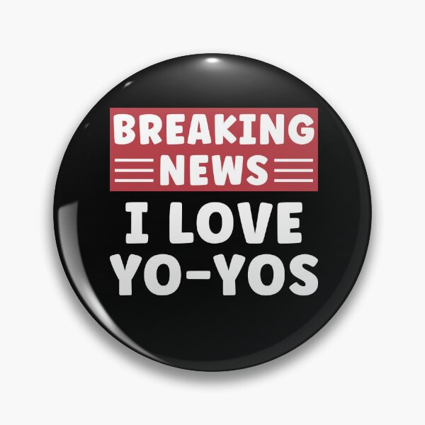Item preview, Breaking News I Love Yo-Yos Yoyoing Funny designed and sold by BlueBerry-Pengu.