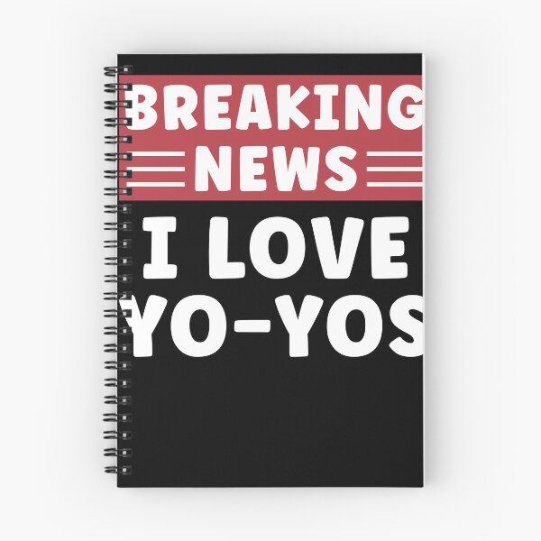 Item preview, Breaking News I Love Yo-Yos Yoyoing Funny designed and sold by BlueBerry-Pengu.