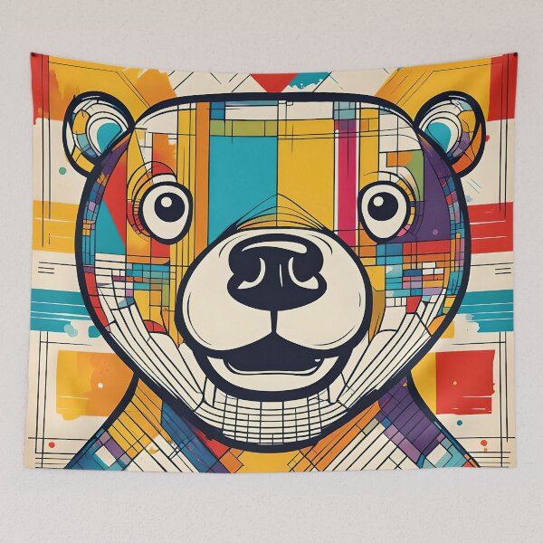 Item preview, A smiling bear designed and sold by EdwardBratton.
