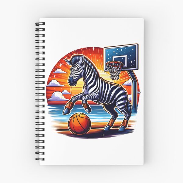 Item preview, Cute zebra playing basketball  designed and sold by Culmika.