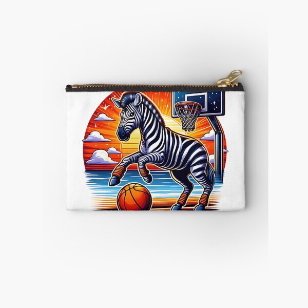 Item preview, Cute zebra playing basketball  designed and sold by Culmika.