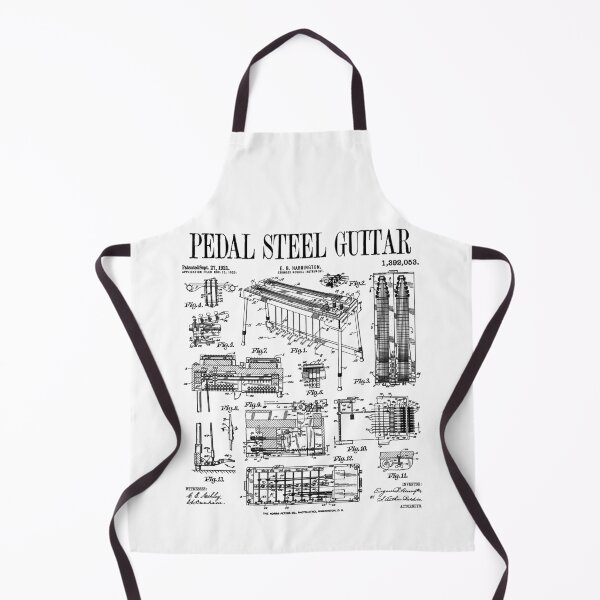 Item preview, Pedal Steel Guitar Player Guitarist Funny Vintage Patent designed and sold by GrandeDuc.