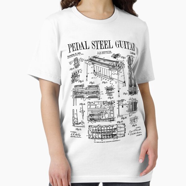 Item preview, Pedal Steel Guitar Player Guitarist Funny Vintage Patent designed and sold by GrandeDuc.