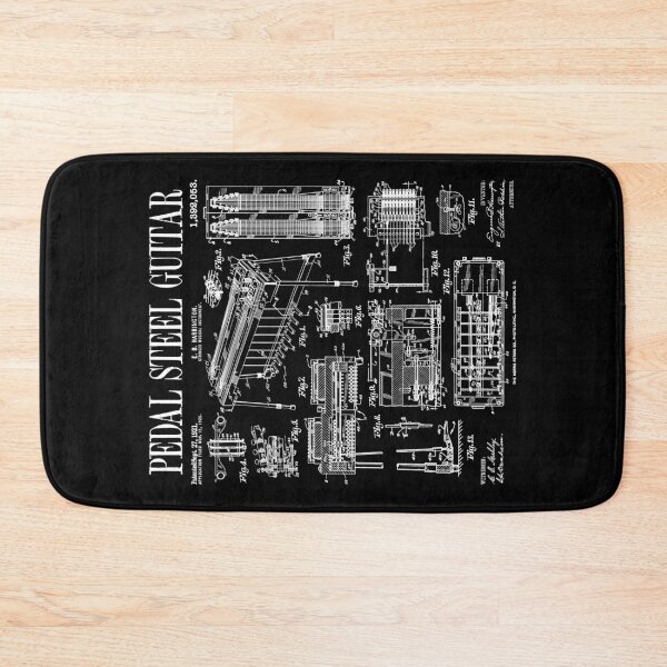Item preview, Pedal Steel Guitar Player Guitarist Funny Vintage Patent designed and sold by GrandeDuc.