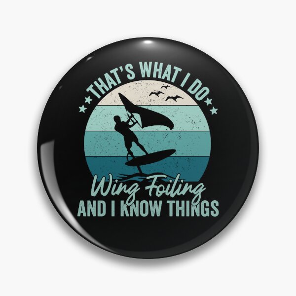 Item preview, wing surfing - funny wing foil quote great gift for wing surfer designed and sold by nubiguru.