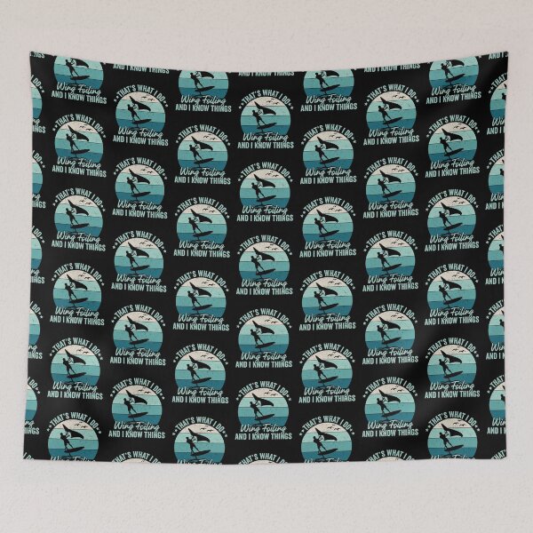 Item preview, wing surfing - funny wing foil quote great gift for wing surfer designed and sold by nubiguru.