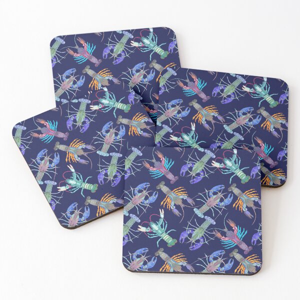 Item preview, Australian crayfish catch - Navy designed and sold by Catherine Wallace Art.