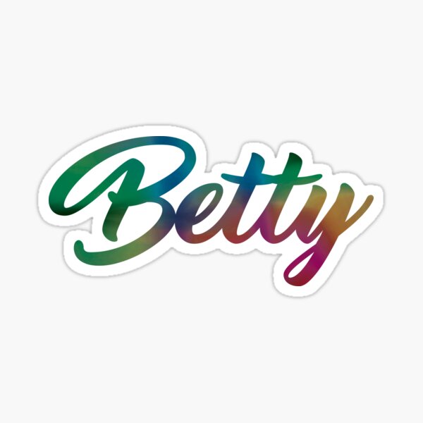Betty Personalised Name Meaning Coaster 