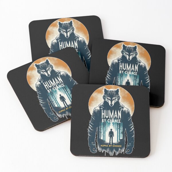 Item preview, Human By Chance Alpha By Choice Cool Werewolf designed and sold by TomFrontierArt.