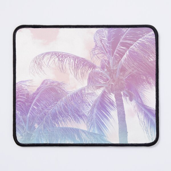 Item preview, Pastel Unicorn Summer Paradise Palms #1 #tropical #wall #art designed and sold by Anita's & Bella's Art.