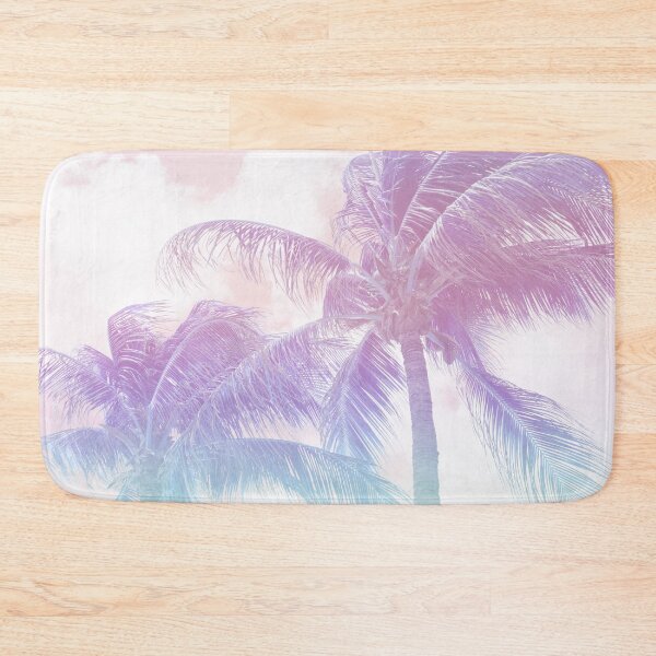 Item preview, Pastel Unicorn Summer Paradise Palms #1 #tropical #wall #art designed and sold by Anita's & Bella's Art.