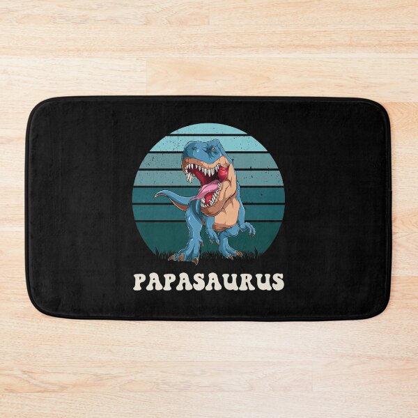 Item preview, Papasaurus Funny Dinosaur on Green Retro Sunset designed and sold by Savchuk-Vova.