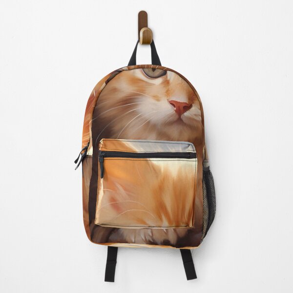 Item preview, An orange kitten looking at the camera through a fence designed and sold by isBotStore.