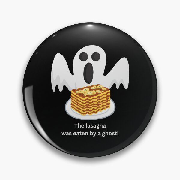 Item preview, The lasagna was eaten by a ghost! designed and sold by RoldaniaVisuals.