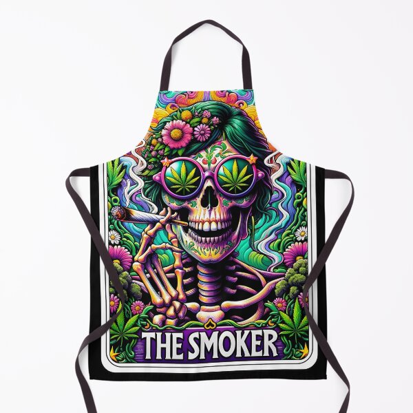 Item preview, The Smoker Funny Skeleton Tarot Card Parody designed and sold by Margival.