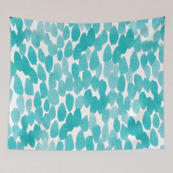 Item preview, Turquoise Watercolor Abstract Pattern designed and sold by JocelynBateson.