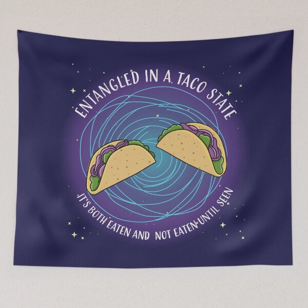 Item preview, Entangled in a taco state galaxy designed and sold by Code  Monkeys.