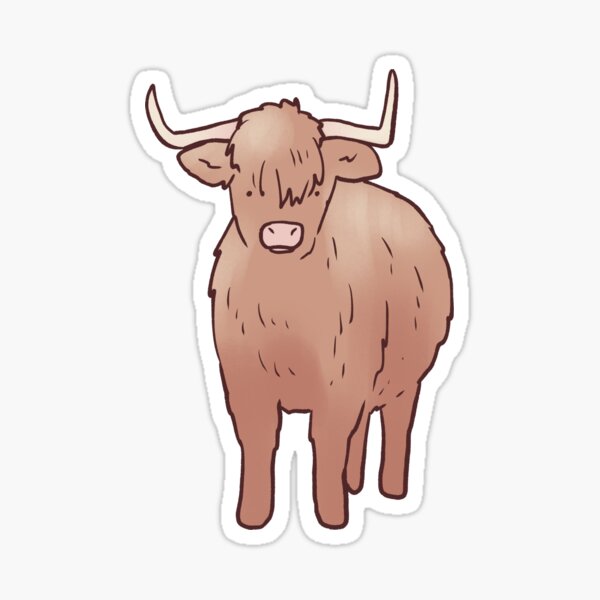 Item preview, Cute Yak   designed and sold by Mayarart.