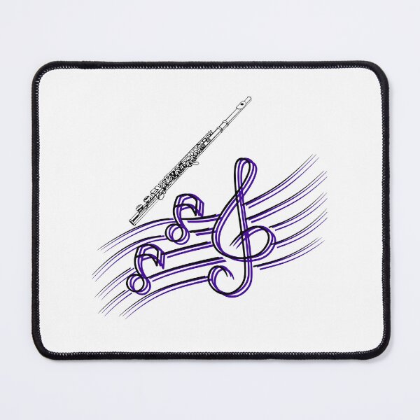 Item preview, Elegance in every tune - Exuding elegance in every tune played on the flute. designed and sold by Happyart2024.