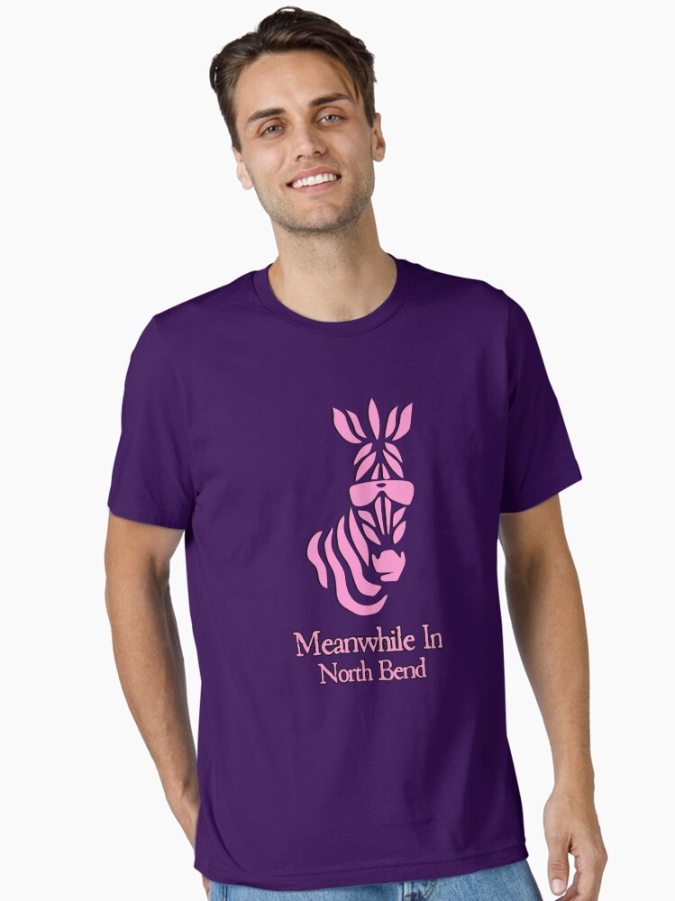 Meanwhile In North Bend Cool Zebra Essential T-Shirt