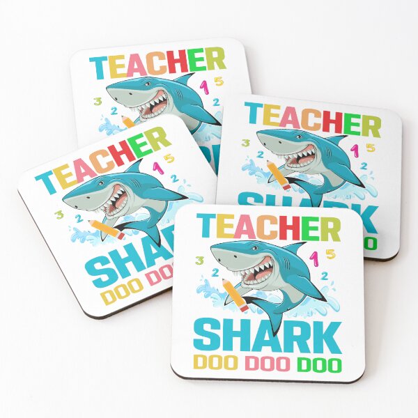Item preview, Teacher Shark Doo Doo Doo, Making Waves in Education. designed and sold by Journey-in-love.