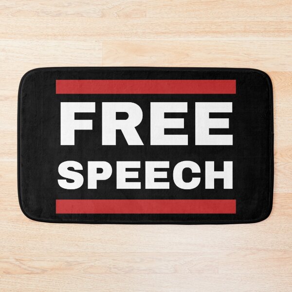 Item preview, Free Speech designed and sold by diddlysquid.