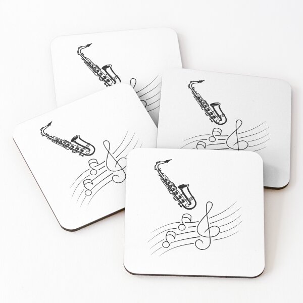 Item preview, Elegance in every tune - Exuding elegance in every tune played on the sax. designed and sold by Happyart2024.