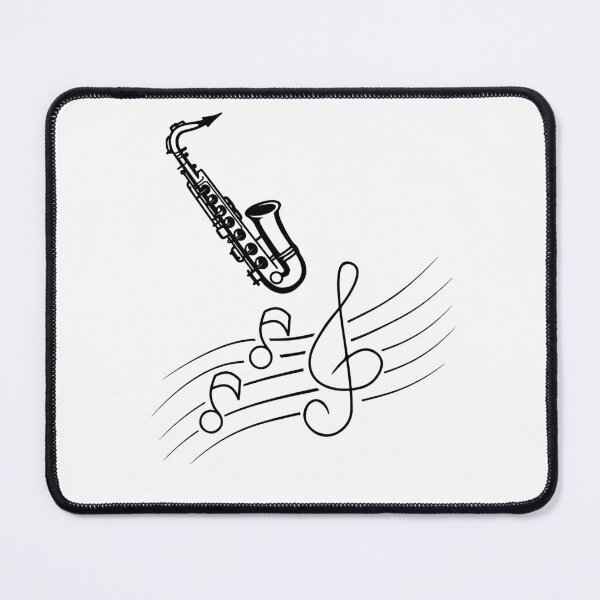 Item preview, Elegance in every tune - Exuding elegance in every tune played on the sax. designed and sold by Happyart2024.