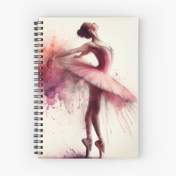 Item preview,  Bailarina de ballet en acuarela designed and sold by paulrommer.