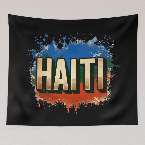 Item preview, Haiti Haitian Flag Day Haitian Pride designed and sold by TomFrontierArt.