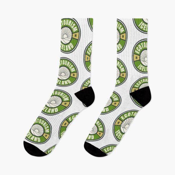 Item preview, Ecotourism in Iceland Nordic North Europe Green Logo designed and sold by Vintage-TM.