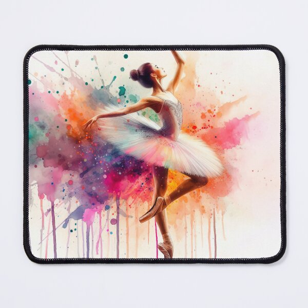 Item preview,  Ballet dancer in watercolor designed and sold by paulrommer.