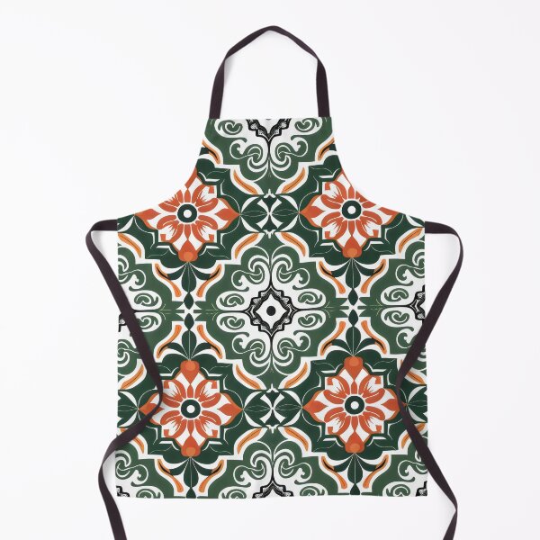 Item preview, Classic Spanish Ceramic Tiles with Floral and Geometric Design designed and sold by VoyteksDesigns.