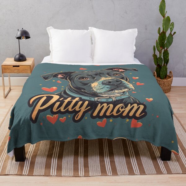 Item preview, Pitbull mom designed and sold by MendaciousMina.