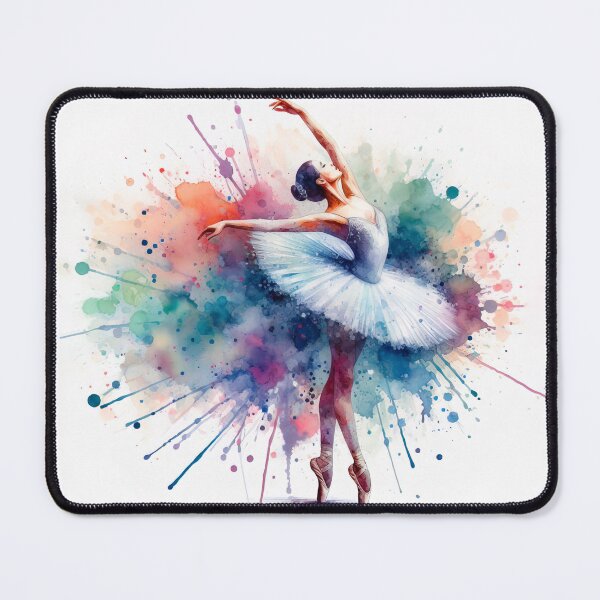 Item preview,  Ballet dancer in watercolor designed and sold by paulrommer.