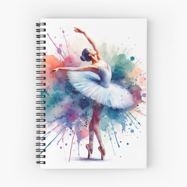Item preview,  Ballet dancer in watercolor designed and sold by paulrommer.